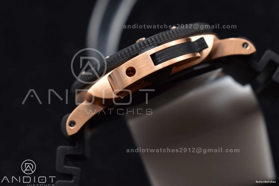 Edition W Black Black Best PAM1070 434 on Rubber 1:1 P Dial Tailored Strap SBF 0514